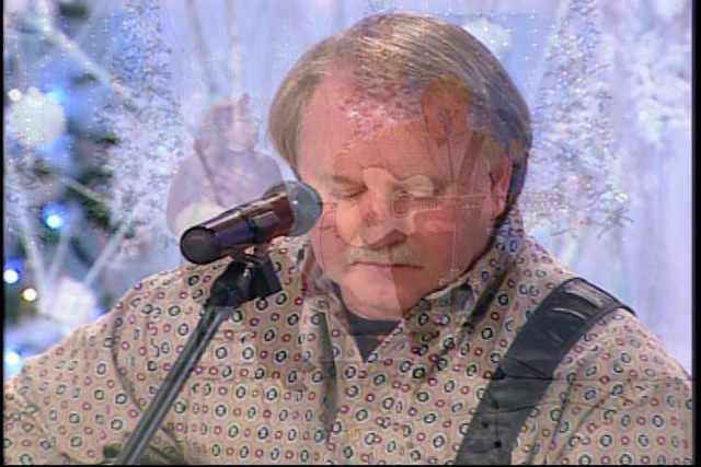 Joey Nicholson in worship on TV 49